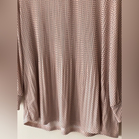 ADRIANNA Papell Bell Sleeve Shirt Size L - Picture 5 of 10